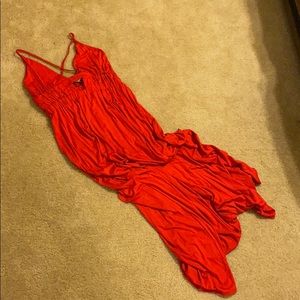 Cherry Red Maxi sundress